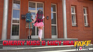 [Wet Pussy, Lucy, Euro] Fake Hostel Rave Girls And Some Sausage