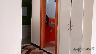 [Ass, De Perrito, La] Follamos Hasta En El Bano Y Se Tomo La Corrida
