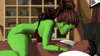 [Gets Fucked Good, Green, Skinned] Movie Sex Booty BBC Sex
