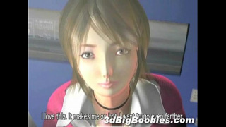 [Manga, Japanese, Hentai] 3D Busty Asian Facialized