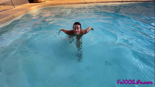 [Pool Side, Couple, 4K TheFoXXXLife POV] Smp Pelacur Movies