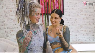 [Morea Black, Fisting Wide, Ass] Tattooed Alt Lesbians Ass And Pussy Fisting Wide Gape Female Orgasm